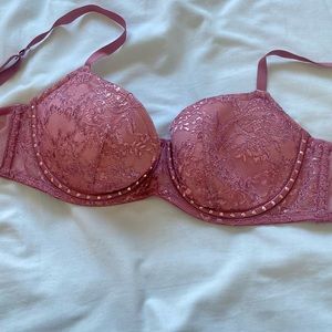 Victoria’s Secret Lace Mauve Bra